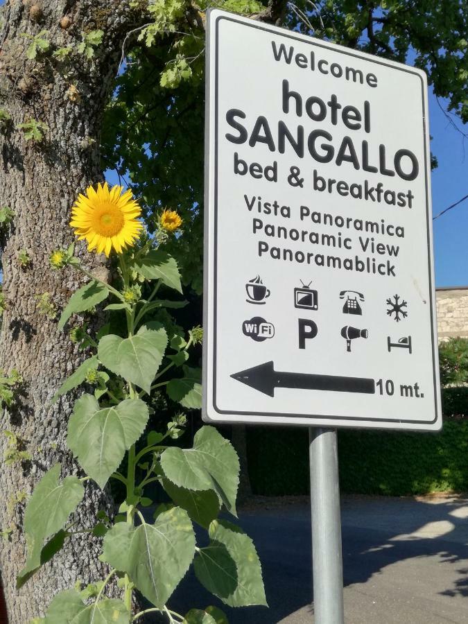 Hotel Sangallo B&B มอนติปุลเชียโน ภายนอก รูปภาพ